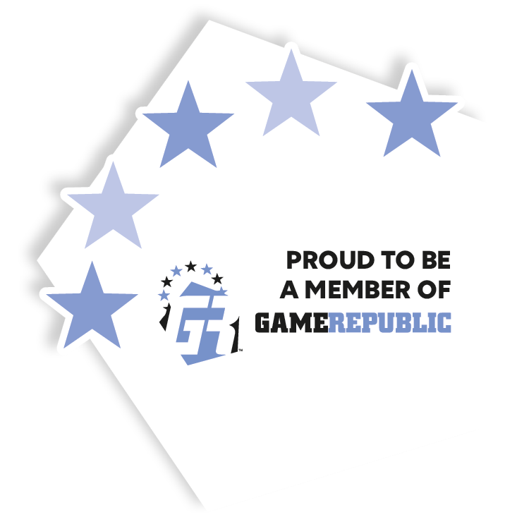 Games Republic Member Sticker
